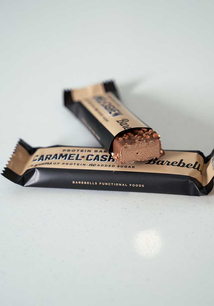 Barebells Caramel Cashew Brand Image